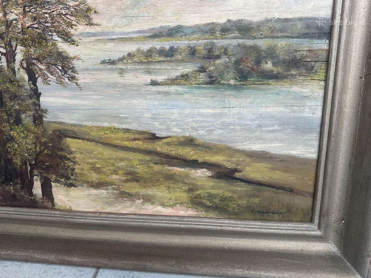 Antikvarinis paveikslas 1920- 1936 m. , 85 x 62cm - nuotraukos Nr. 2