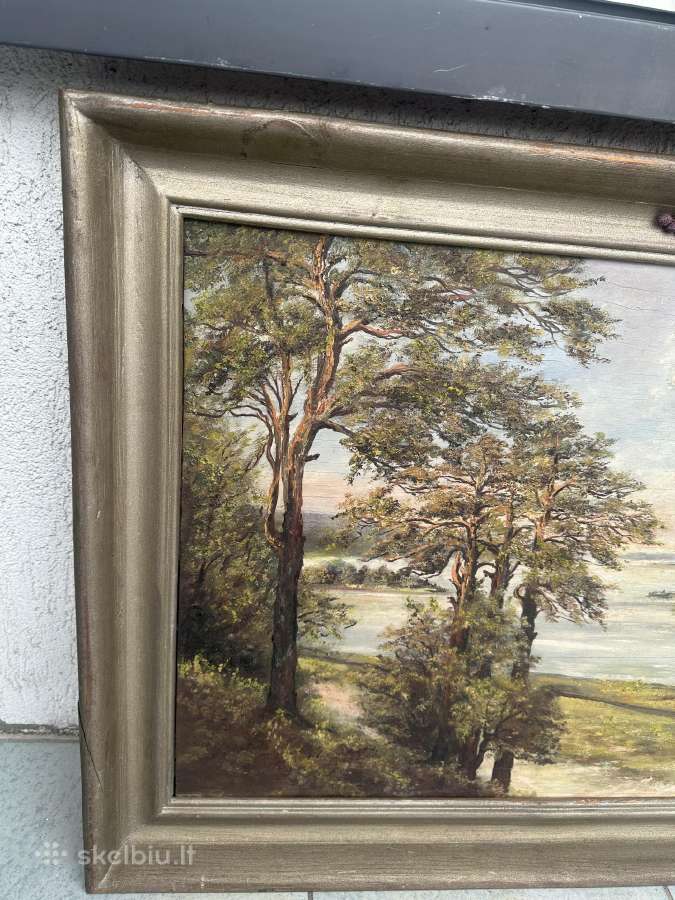 Antikvarinis paveikslas 1920- 1936 m. , 85 x 62cm - nuotraukos Nr. 7