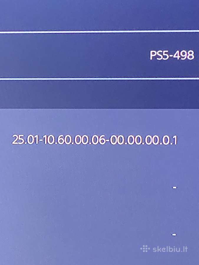 Atrištas Playstation 5 10.60 Fw - nuotraukos Nr. 5