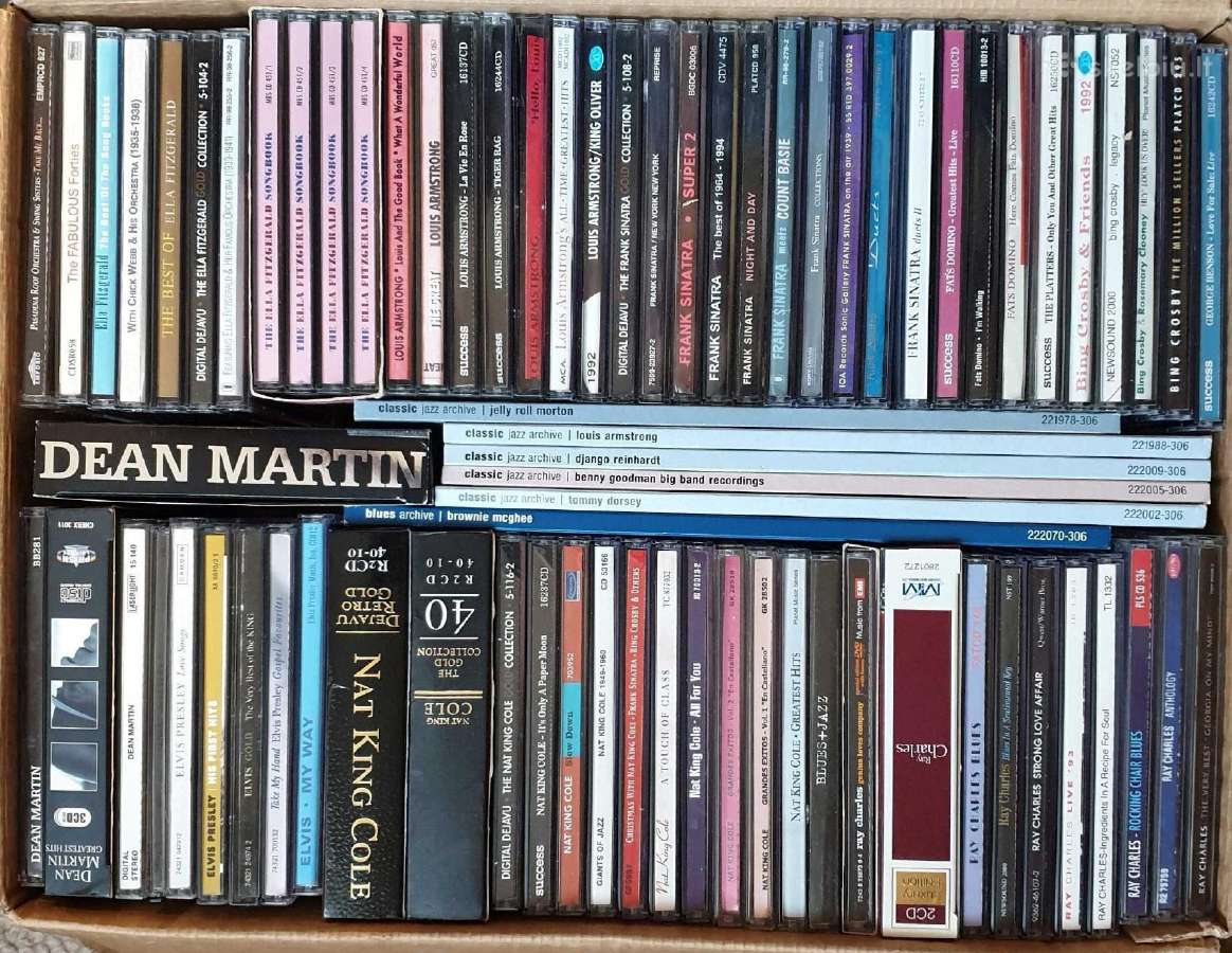 Vintažiniai CD - retro džiazas, rokas, popsas - nuotraukos Nr. 9