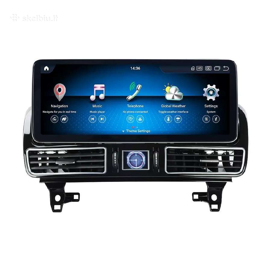 Mercedes Benz Ml W166 Gl X166 android multimedija - nuotraukos Nr. 5