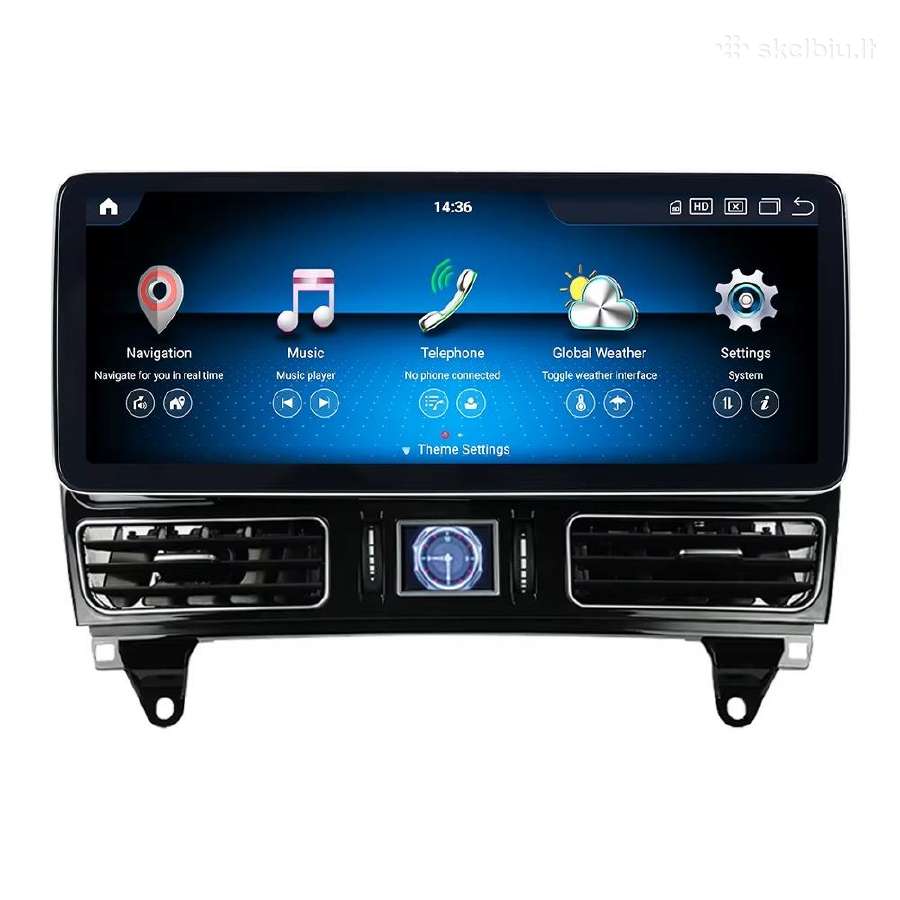Mercedes Benz Ml W166 Gl X166 android multimedija