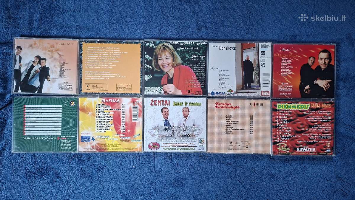 Lietuviški CD - nuotraukos Nr. 2