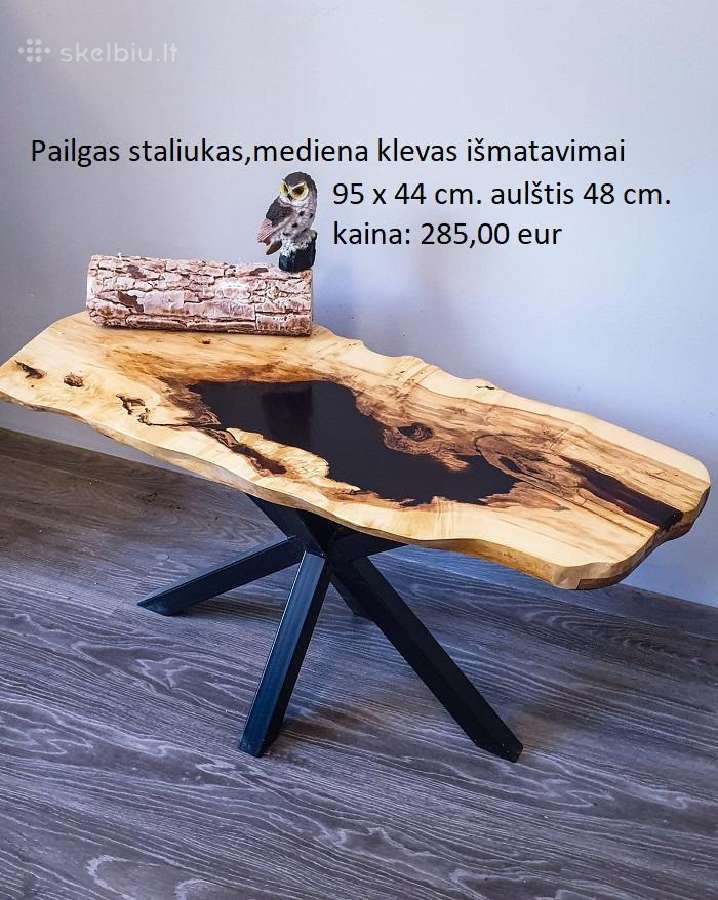 Rankų darbo mediniai staliukai - nuotraukos Nr. 7