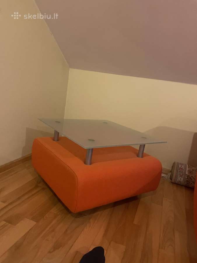 Sėdimos paskirties sofa su žurnaliniu staliuku - nuotraukos Nr. 2