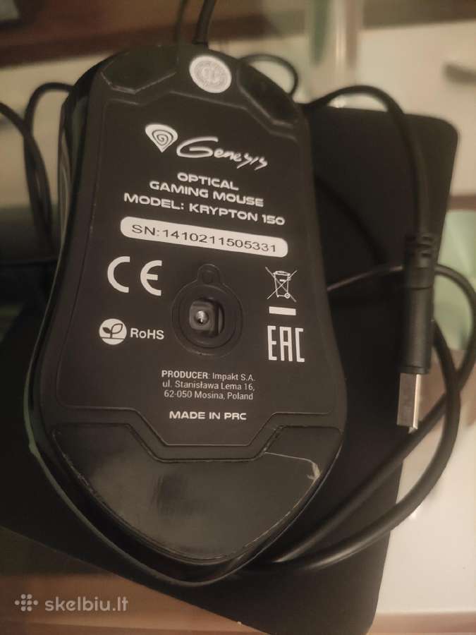 Genesis Krypton 150 optical gaming mouse - nuotraukos Nr. 3