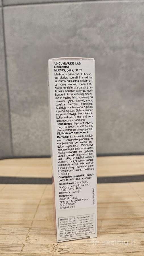 Cumlaude Lab Mucus – intymios drėgmės gelis - nuotraukos Nr. 2