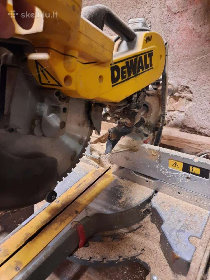 Parduodamas Dewalt skersavimo pjūklo komplektas - nuotraukos Nr. 7