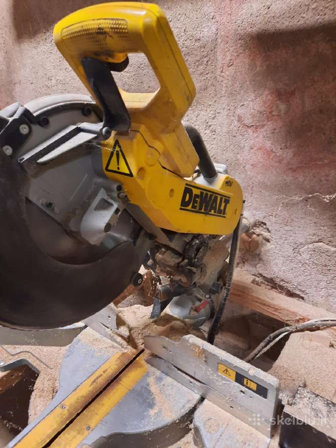 Parduodamas Dewalt skersavimo pjūklo komplektas - nuotraukos Nr. 8