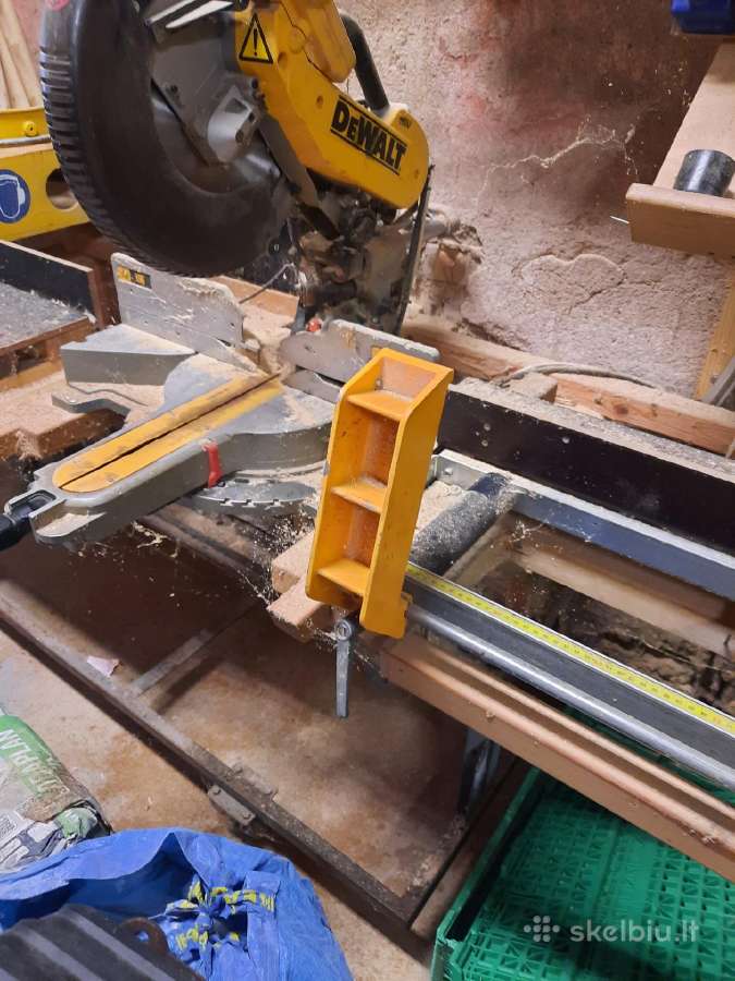 Parduodamas Dewalt skersavimo pjūklo komplektas - nuotraukos Nr. 9
