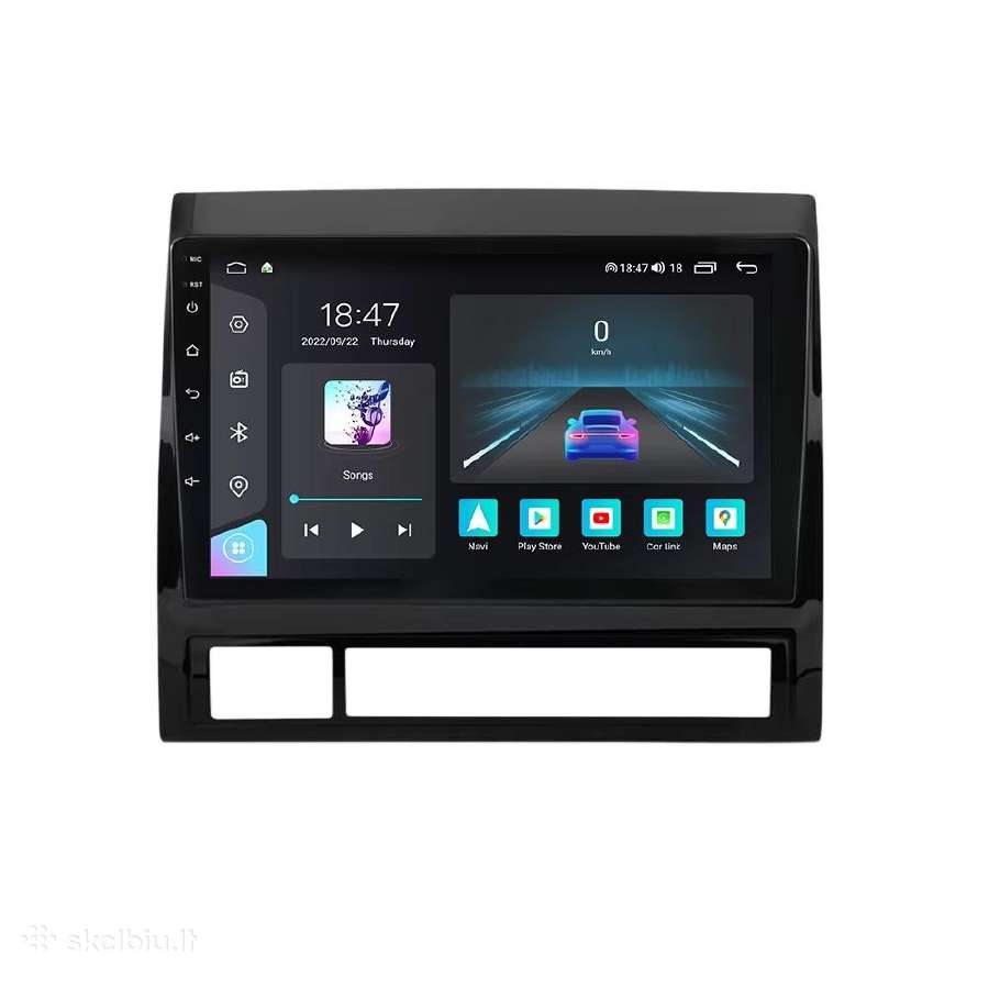 Toyota Hilux 2007-2020 android multimedija - nuotraukos Nr. 3