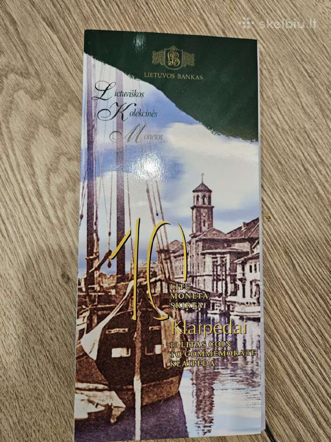 10 Litų moneta, skirta Klaipėdai - nuotraukos Nr. 3