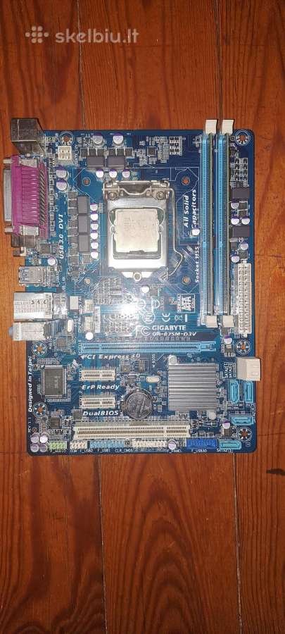 Parduodu motenine plokšte su cpu ir RAM.