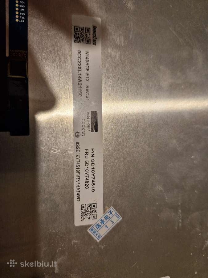 Ekranas Lenovo Yoga c740 14" - nuotraukos Nr. 5