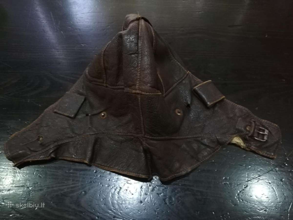 Ww2 Vokiečių Liuftvafės piloto šalmas 1 - nuotraukos Nr. 2