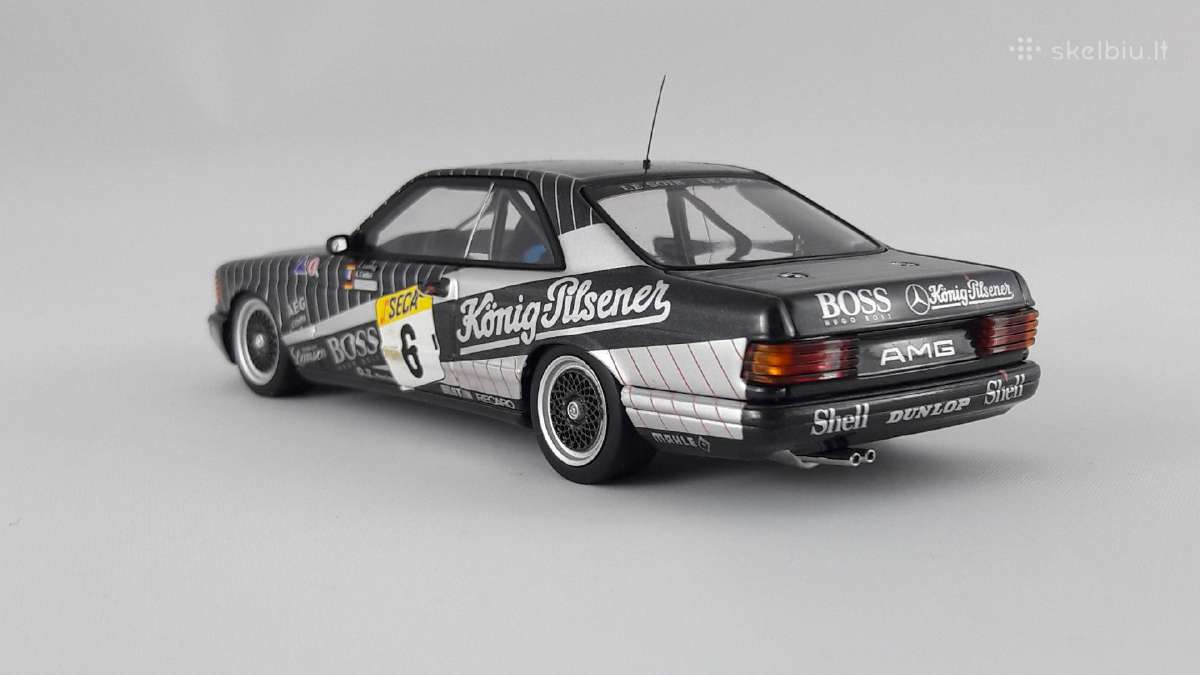 1/43 modeliukai MB S-class C126 Amg 500 Sec 24 Hrs - nuotraukos Nr. 5