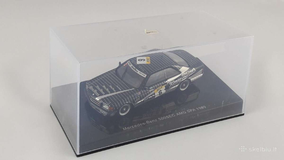 1/43 modeliukai MB S-class C126 Amg 500 Sec 24 Hrs - nuotraukos Nr. 8