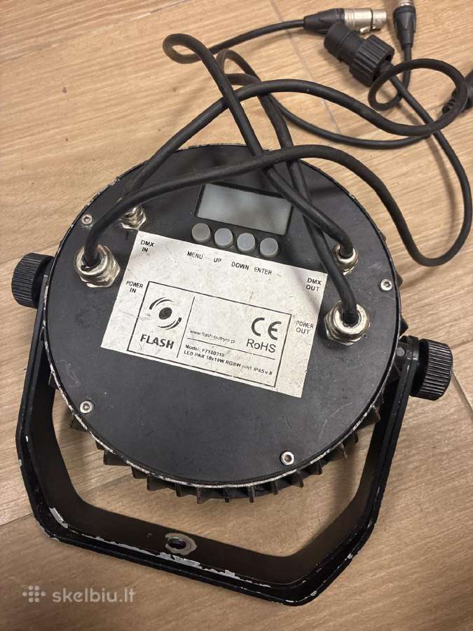 Flash ip par rgbw - nuotraukos Nr. 2