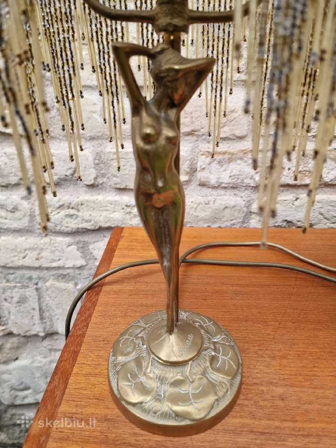 Vintažinės Art Nouveau Jugend st. stalinės lempos - nuotraukos Nr. 2