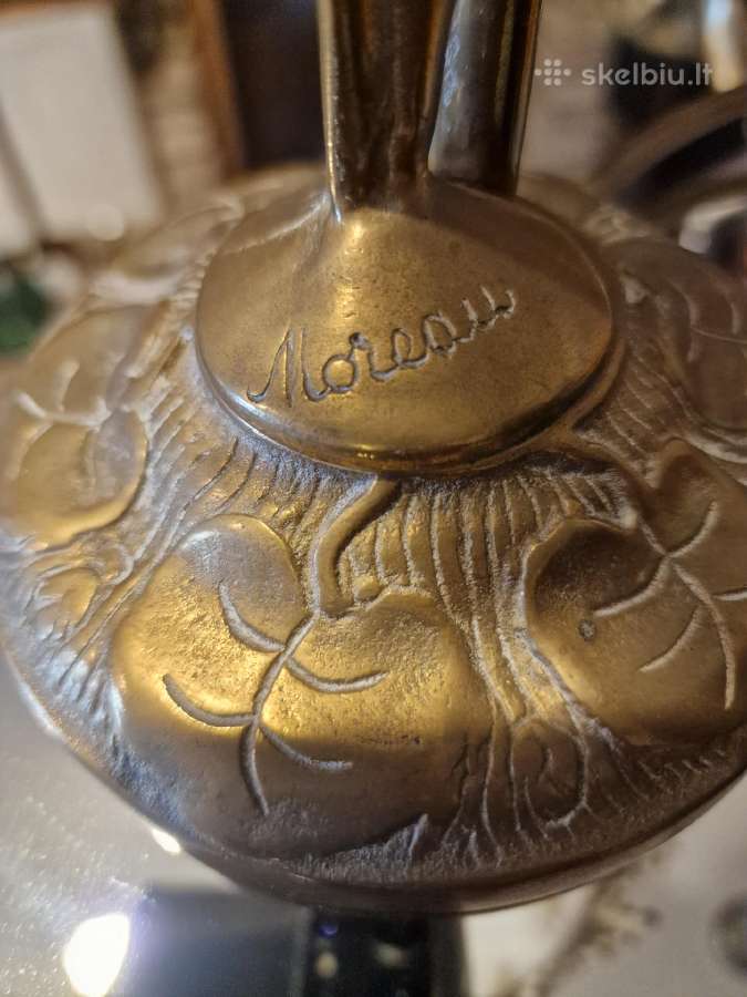 Vintažinės Art Nouveau Jugend st. stalinės lempos - nuotraukos Nr. 31