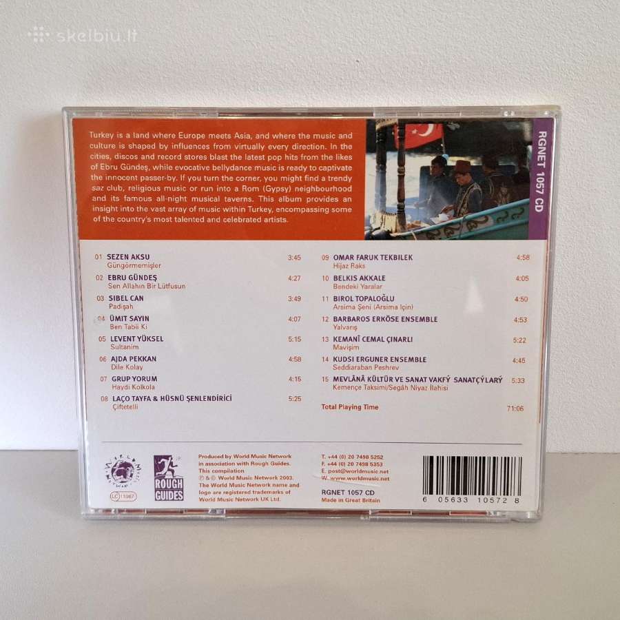 Music Of Turkey (CD) - nuotraukos Nr. 2