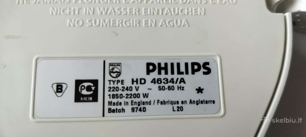 Elektrinis virdulys Philips - nuotraukos Nr. 6