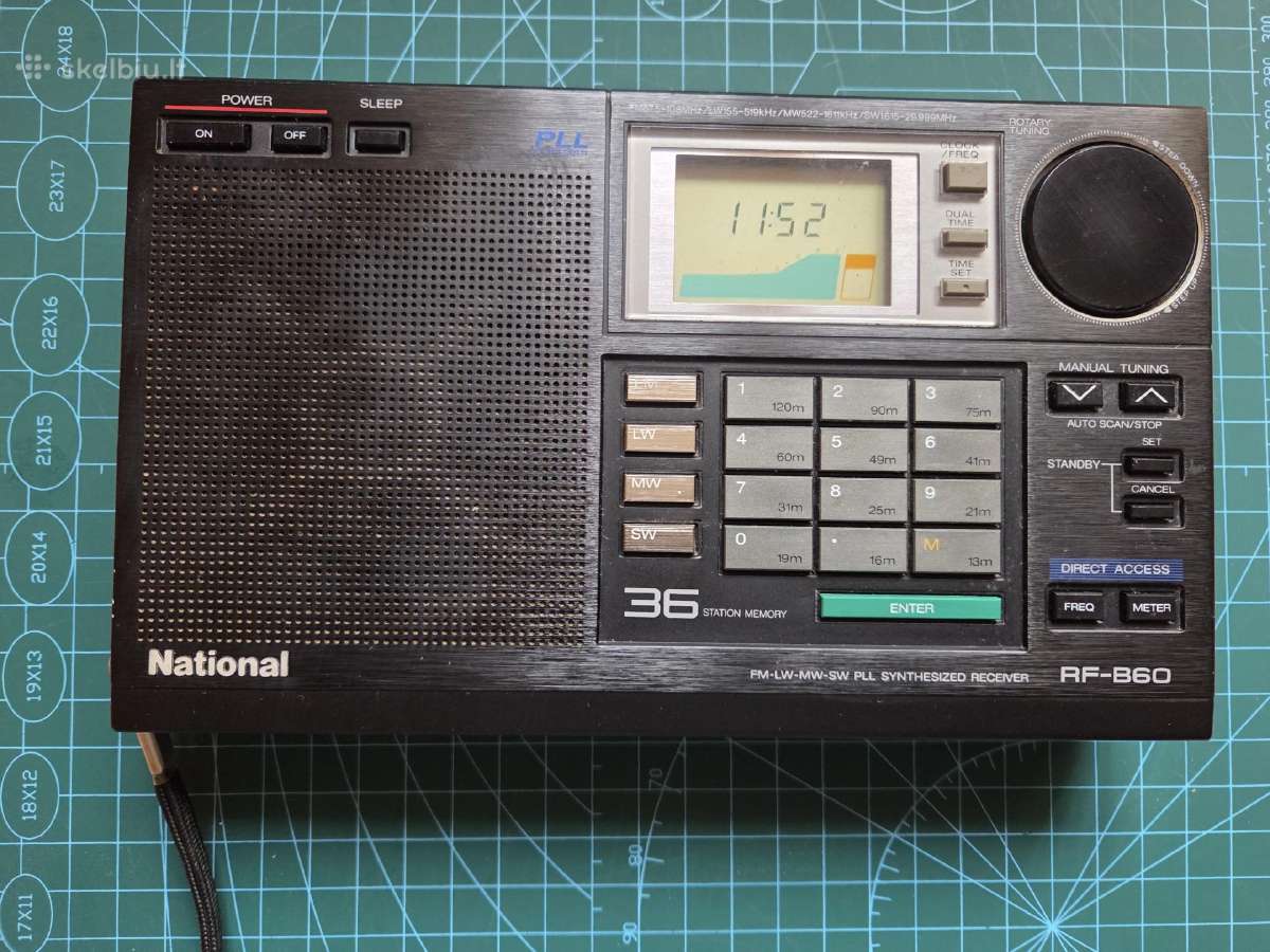 Panasonic World Receiver Rf-b60l radija - nuotraukos Nr. 3