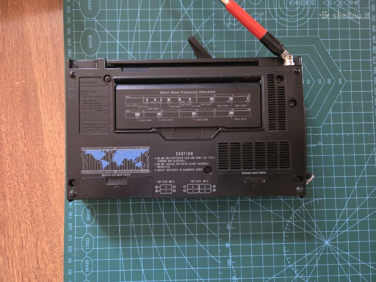 Panasonic World Receiver Rf-b60l radija - nuotraukos Nr. 4