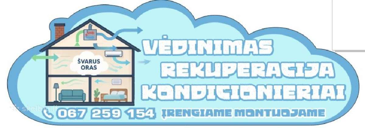 Vedinimas,kondicionavimas,rekuperacija