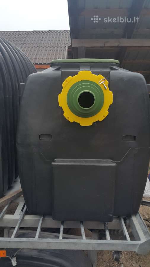 Riebalų gaudyklė po kriaukle su tarpine 0,5l/s - nuotraukos Nr. 6