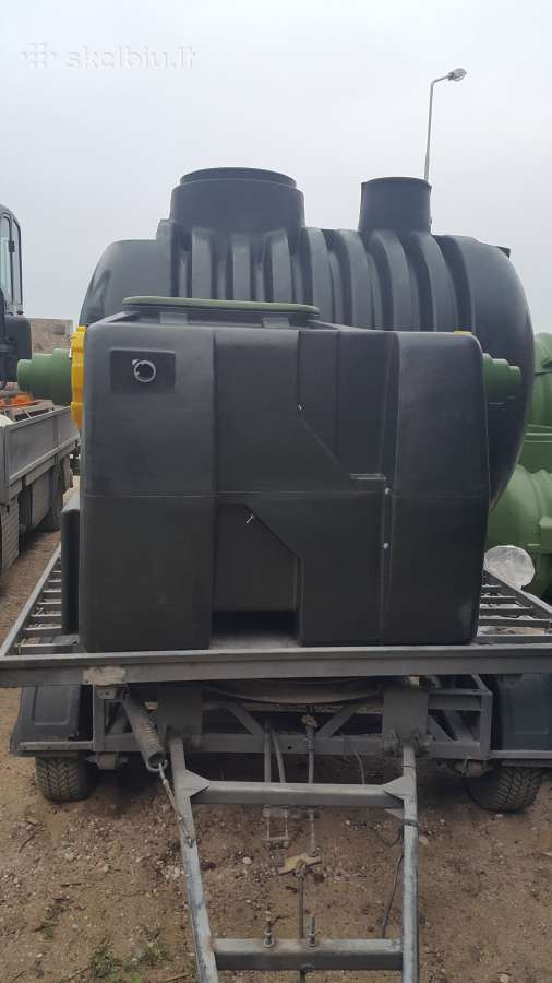 Riebalų gaudyklė po kriaukle su tarpine 0,5l/s - nuotraukos Nr. 7