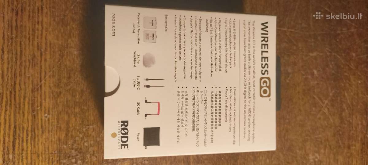 Rode Wireless Go mikrofonas - nuotraukos Nr. 4