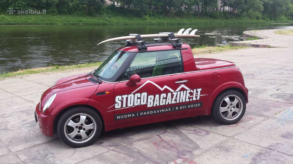 Thule bagažinių skersinių nuoma Vilniuje - nuotraukos Nr. 4