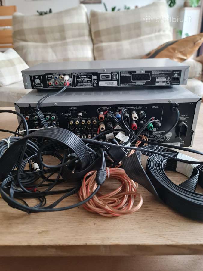 Bose namų kinas + Onkyo stiprintuvas + Dvd - nuotraukos Nr. 10