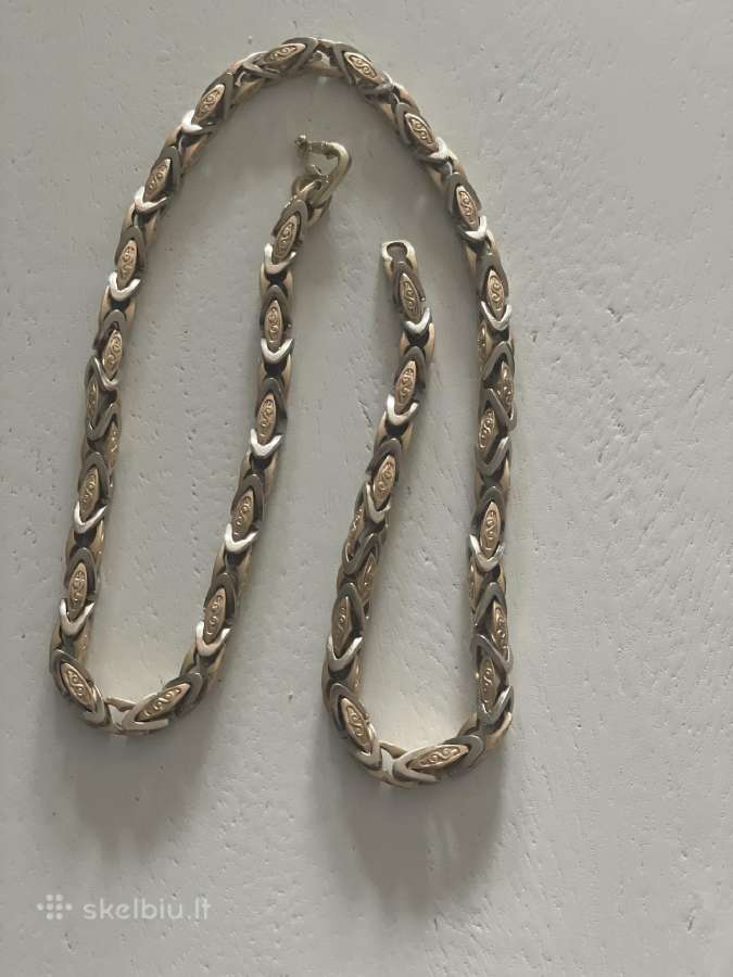 Vyriška auksinė grandinėlė - nuotraukos Nr. 3