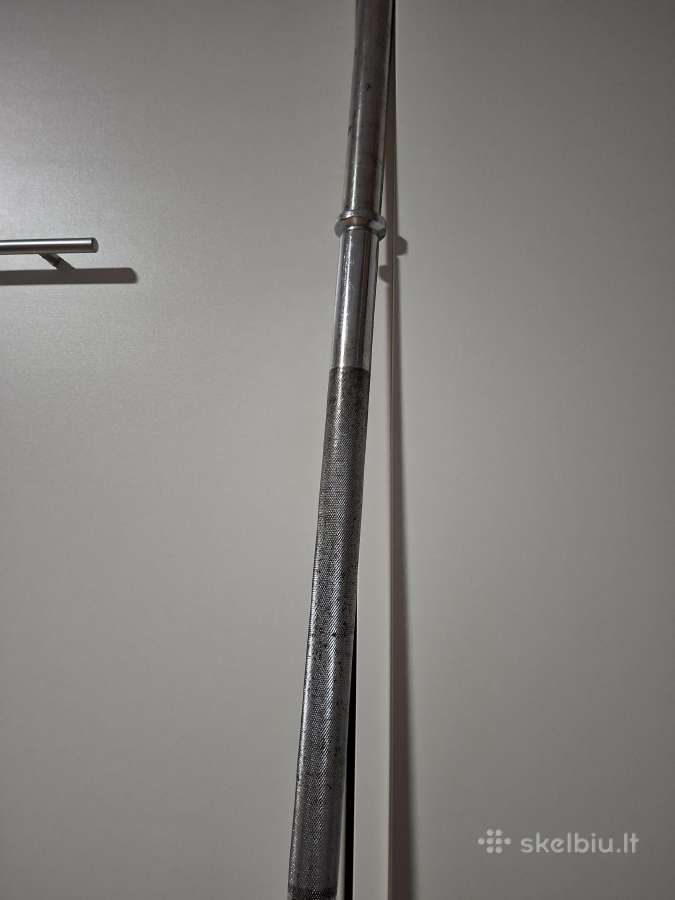 Štanga grifas 220 cm, 30mm, plieninė. - nuotraukos Nr. 2