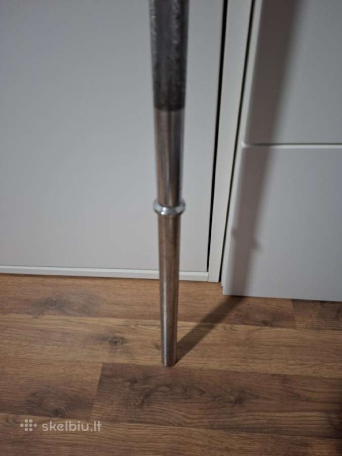 Štanga grifas 220 cm, 30mm, plieninė. - nuotraukos Nr. 3
