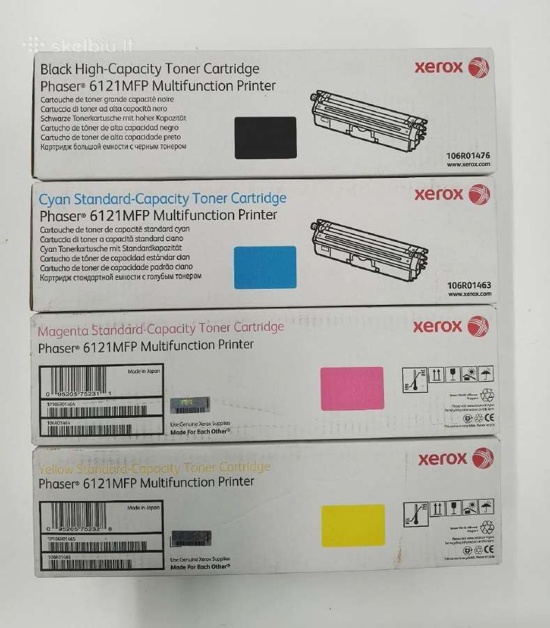 Xerox Kasetės lazeriniam spausdintuvui 6121 Mfp