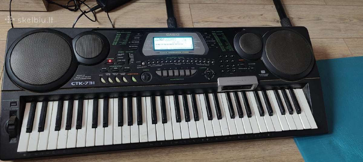 Parduodu sintizatoriu Casio Ctk-731