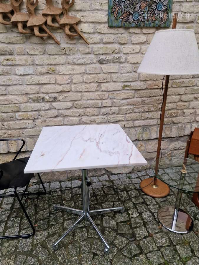Vintažinis mid century marmurinis kavos staliukas - nuotraukos Nr. 38