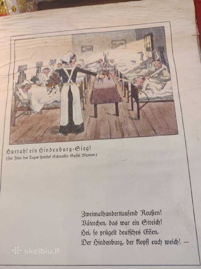 Ww1 šaržų knyga - nuotraukos Nr. 3
