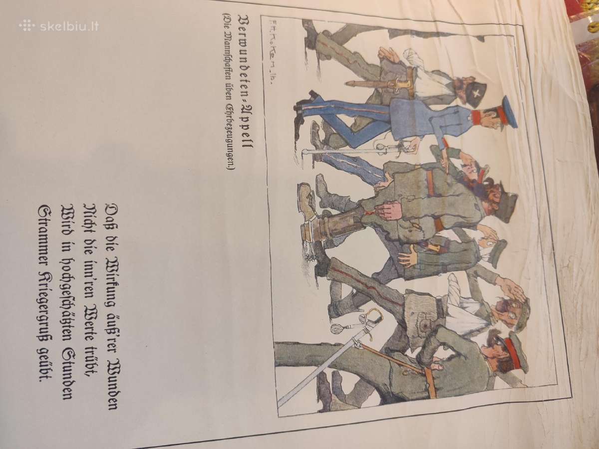 Ww1 šaržų knyga - nuotraukos Nr. 5