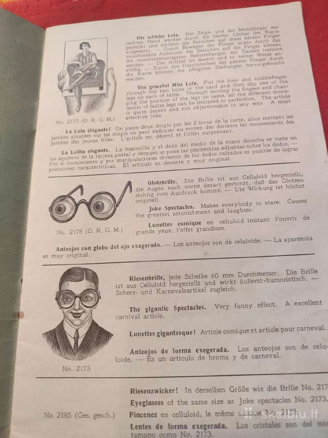 Senas vokiškas fokusininku katalogas - nuotraukos Nr. 2