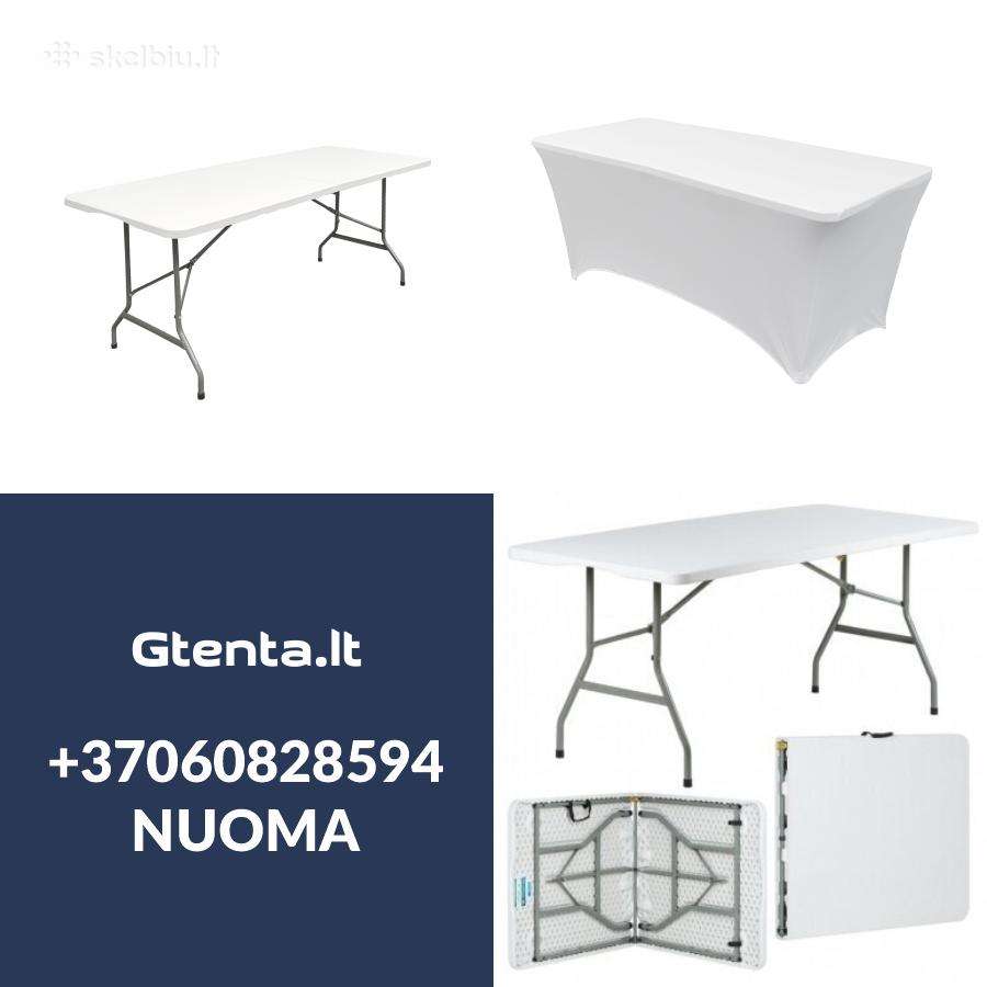 Baro ir plastikinių stalų nuoma