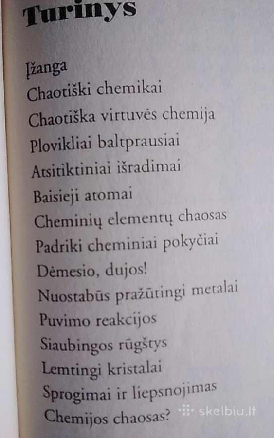 Cheminis chaosas. - nuotraukos Nr. 3