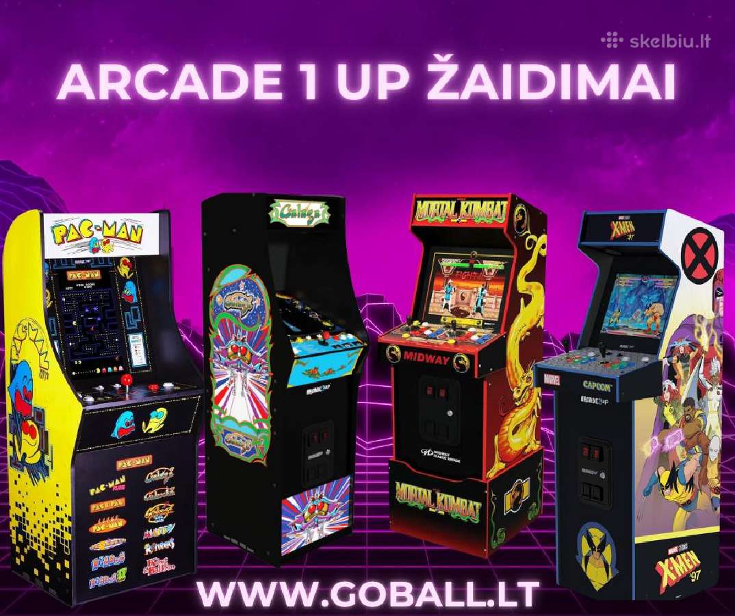 Retro žaidimų automatų nuoma - nuotraukos Nr. 7