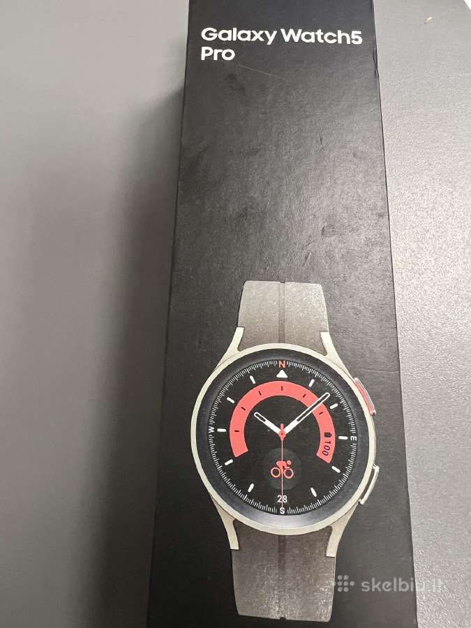 Samsung Galaxy Watch 5 Pro Gray Titaniu Naujas