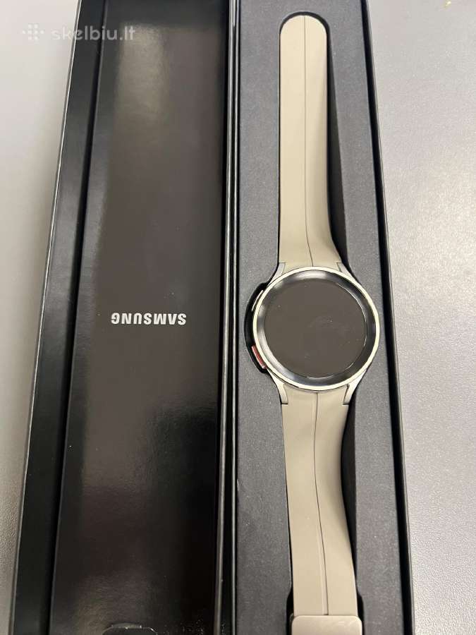 Samsung Galaxy Watch 5 Pro Gray Titaniu Naujas - nuotraukos Nr. 2