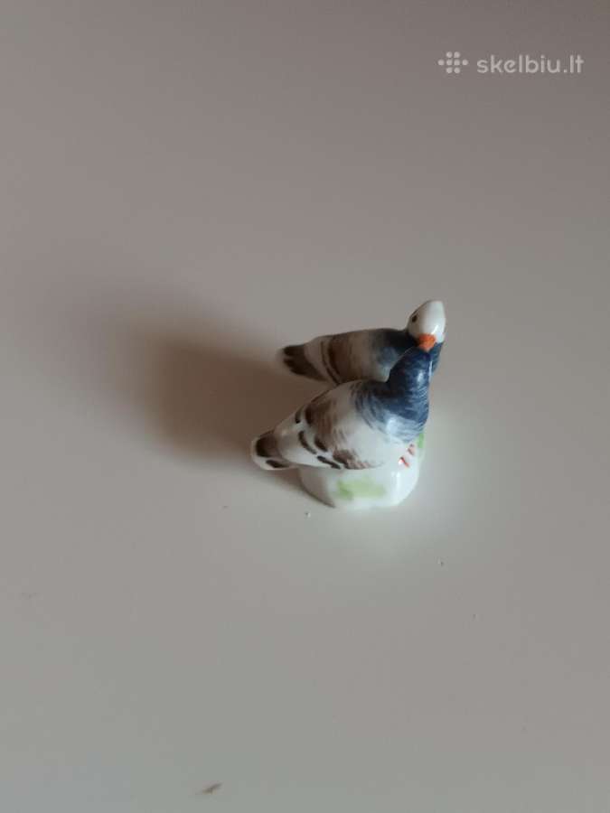 Porcelianinė balandžių porelė Meissen - nuotraukos Nr. 4