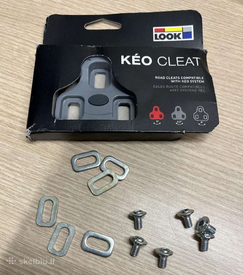 #16 Look Keo Cleat Pedalu Ploksteles - nuotraukos Nr. 4